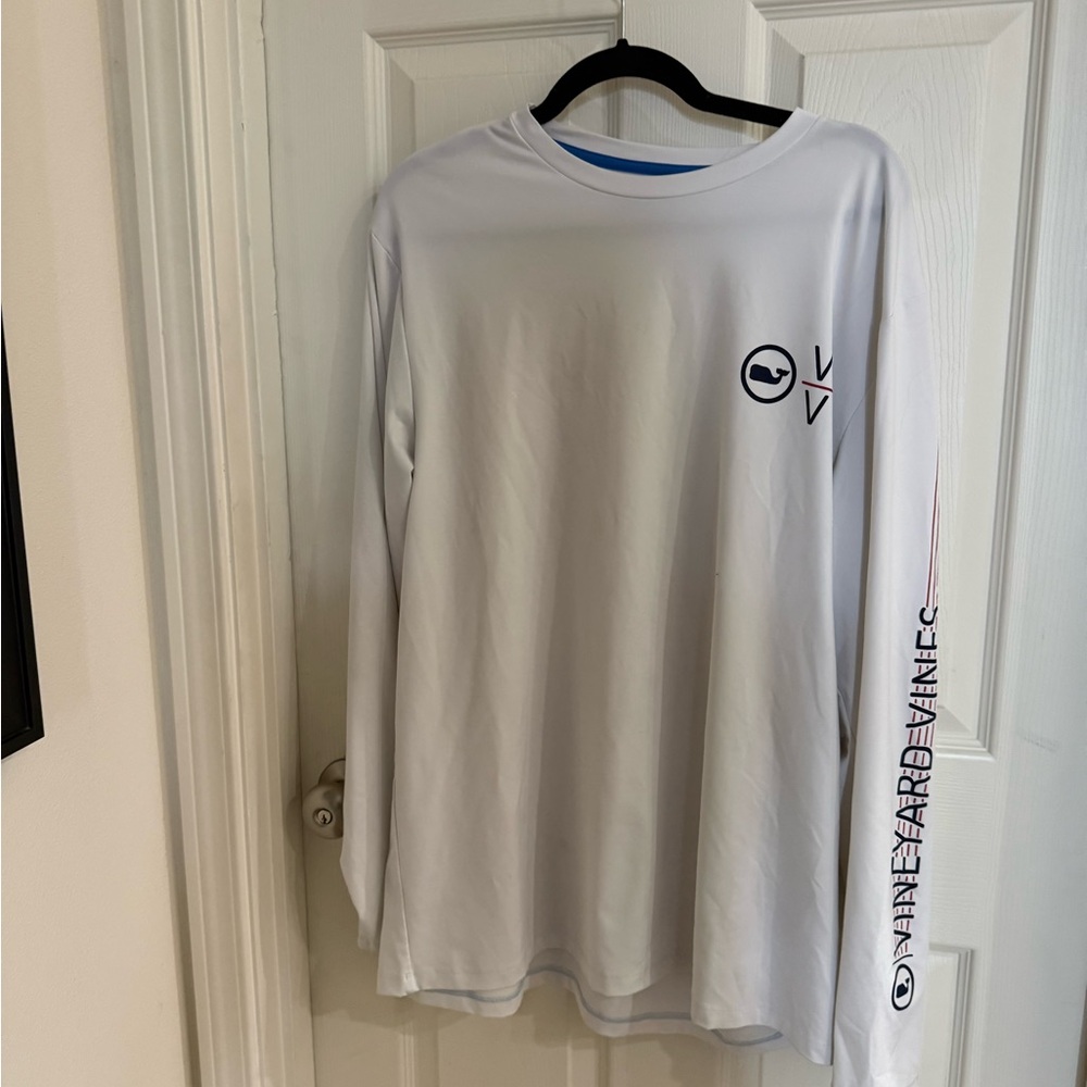 Vineyard Vines White Long Sleeve Shirt